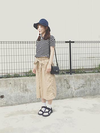 tevaサンダル靴下コーデ3