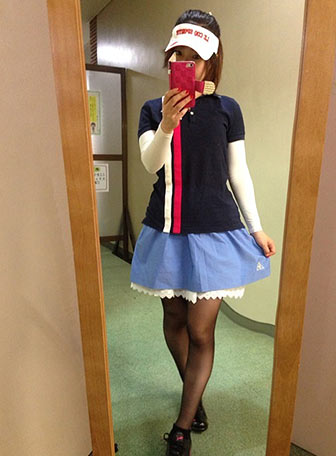 ゴルフポロシャツコーデ13