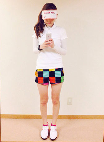 ゴルフポロシャツコーデ4