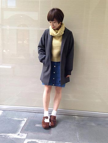 カスタネサボサンダル靴下コーデ2