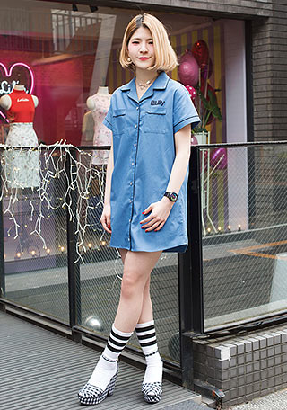 BABY-G腕時計コーデ3