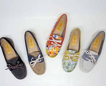 あしながおじさんモカシンシューズ