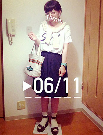 ニクソンコーデ1