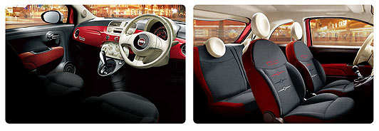 FIAT500内装
