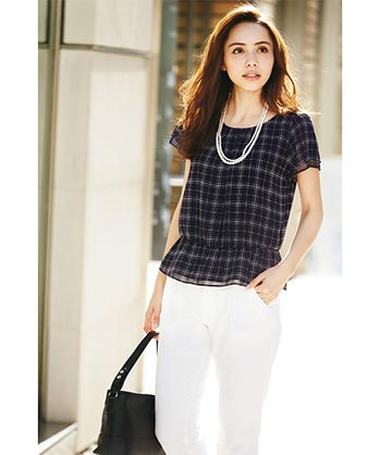 夏通勤コーデ22