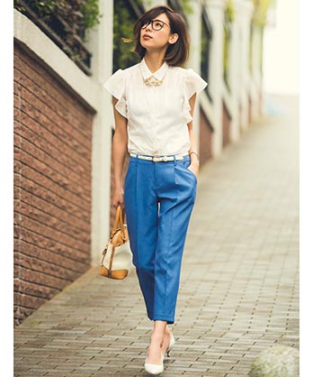 夏通勤コーデ14