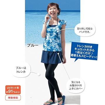 ベルメゾン水着2