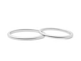 シンプルで洗練されたリング