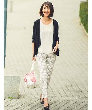 夏通勤コーデ13