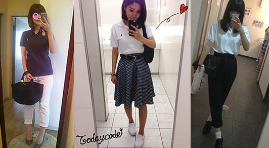 ラルフローレンポロシャツ着こなし