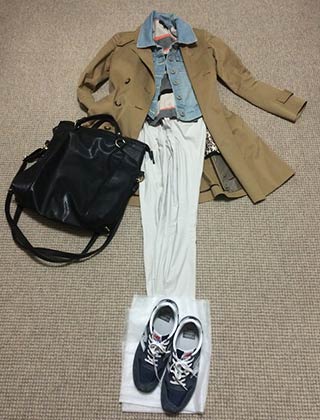 ニューバランス通勤コーデ4