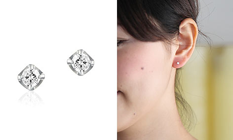 オフィスカジュアルピアス1