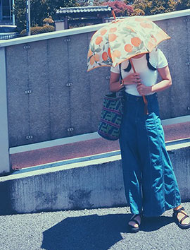 日傘コーデ19