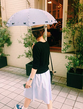 日傘コーデ7