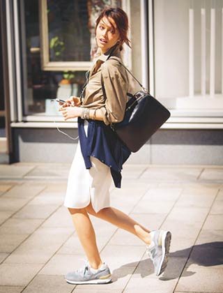 ニューバランス通勤コーデ2