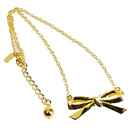 ケイトスペードリボンネックレス2