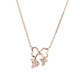 サマンサティアラリボンネックレス1