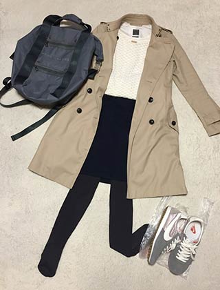 ナイキ通勤コーデ2