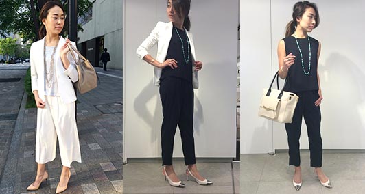 エストネーション通勤コーデ