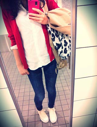 コンバース通勤コーデ3