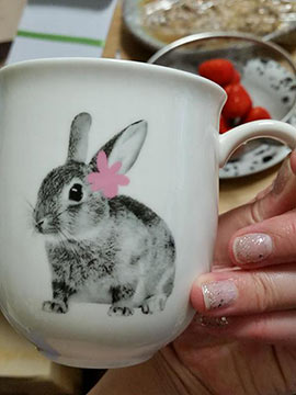 フランフランマグカッププレゼント1