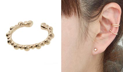 アガットイヤーカフ1