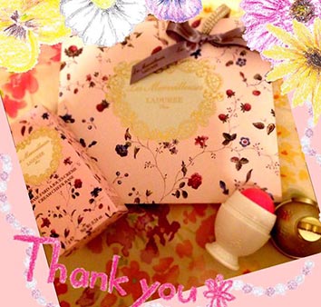 ラデュレチークプレゼント2