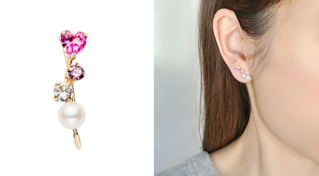 ヴァンドーム青山イヤークリップ3