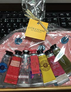 ロクシタンハンドクリームプレゼント5