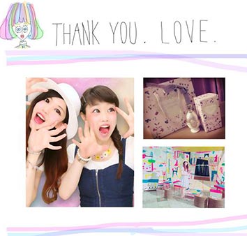 ラデュレチークプレゼント1