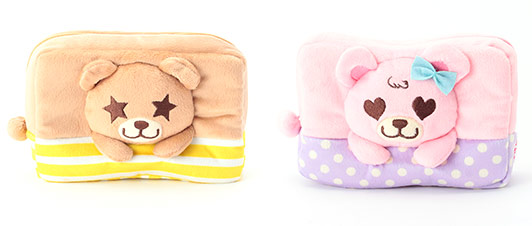 ピンクラテのポーチ