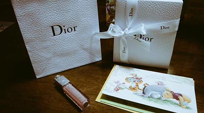 ディオールグロスプレゼント1