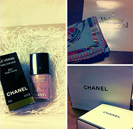 シャネルマニキュアプレゼント5