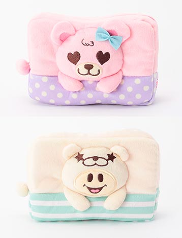 ピンクラテポーチ1