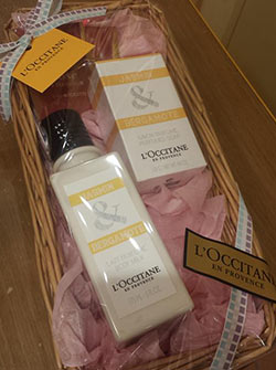 ロクシタンボディミルクプレゼント1