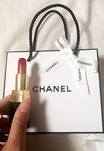 シャネル口紅プレゼント2
