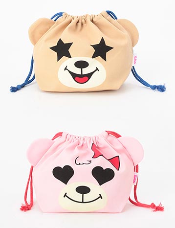 ピンクラテポーチ2