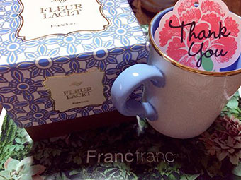 フランフランマグカッププレゼント5