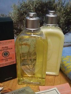 ロクシタンバスグッズプレゼント1