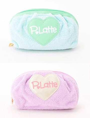 ピンクラテポーチ3