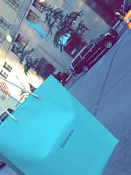 ティファニーマグカッププレゼント1