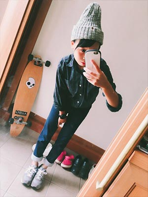 ニューバランス574コーデ2