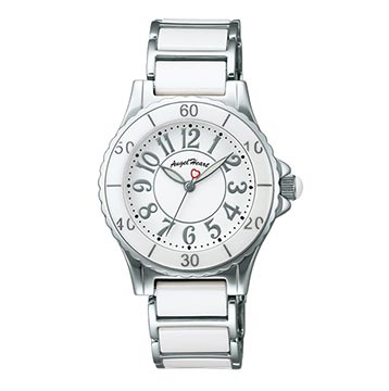 エンジェルハート-ホワイト腕時計3