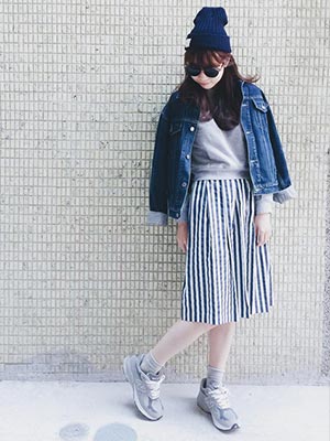 ニューバランス990コーデ2