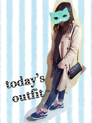 ニューバランスCW620コーデ3