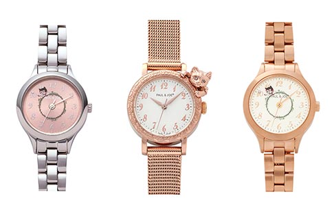 ポール＆ジョー-シスター猫腕時計