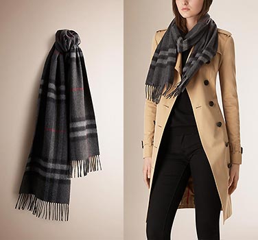 バーバリーマフラー2