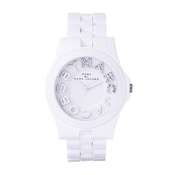 マークジェイコブスホワイト腕時計3