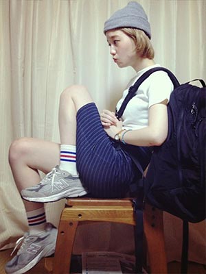 ニューバランス990コーデ1