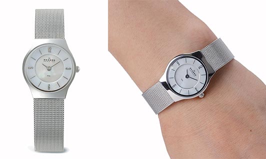 スカーゲンレディース腕時計2